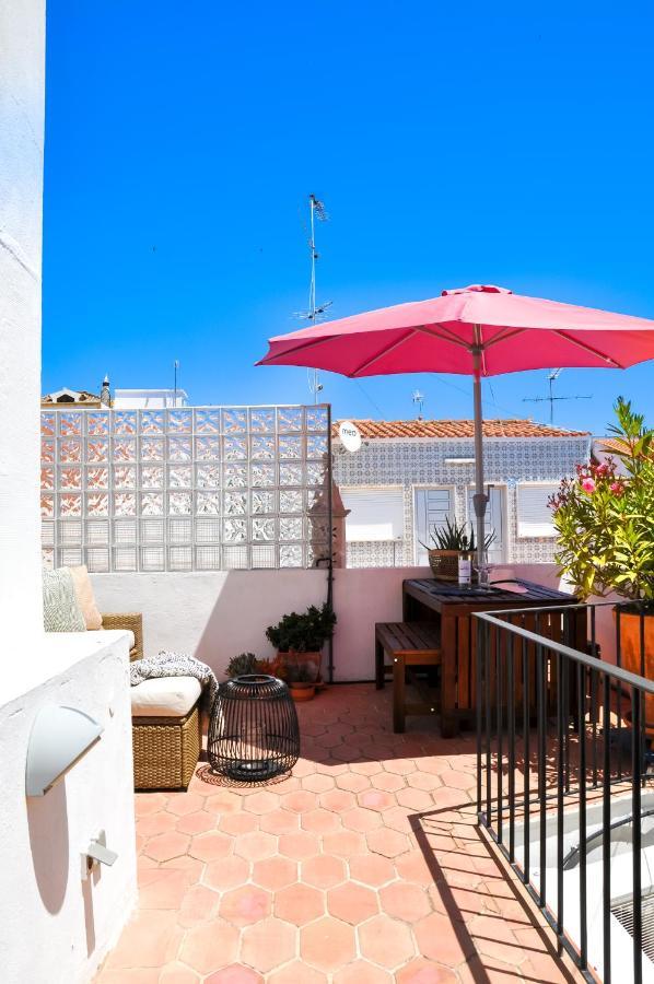 Lovelystay - Casa Salto - Charming Townhouse With Large Terrace Тавира Екстериор снимка
